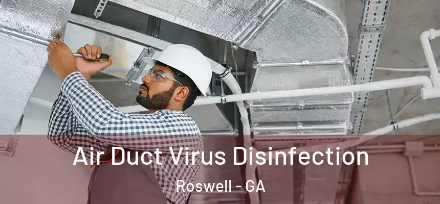Air Duct Virus Disinfection Roswell - GA