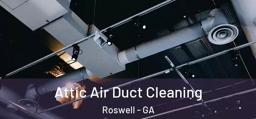 Attic Air Duct Cleaning Roswell - GA