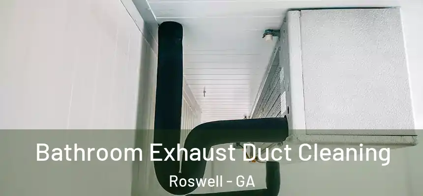 Bathroom Exhaust Duct Cleaning Roswell - GA