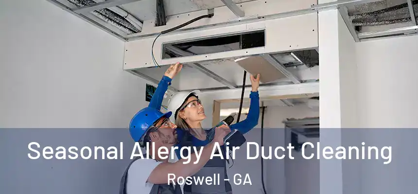 Seasonal Allergy Air Duct Cleaning Roswell - GA